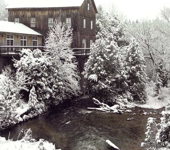 the Old Mill at Marchmont, Ontario